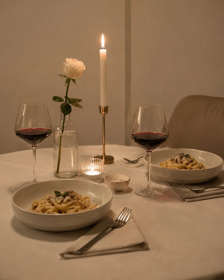 Jantar romântico